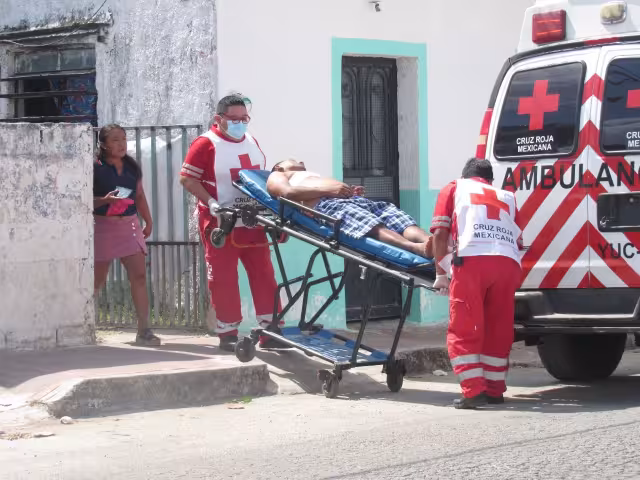 El hombre llevaba más de una hora con la herida que no dejaba de sangrar