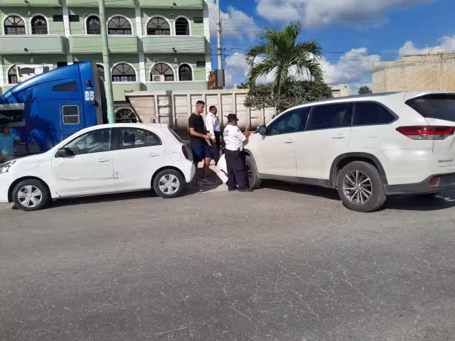 La turista alemana resultó con herida leves