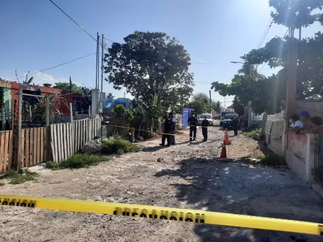 El lugar fue cercado por la policía