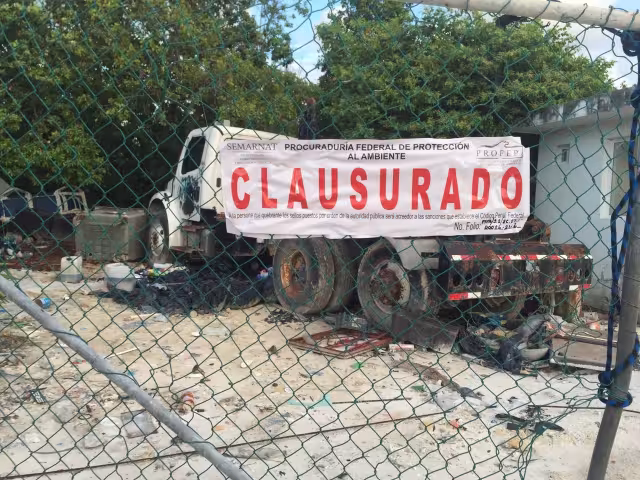 La empresa eco-V, concesionaria de la recolección, aún no ha informado sobre los motivos de la clausura