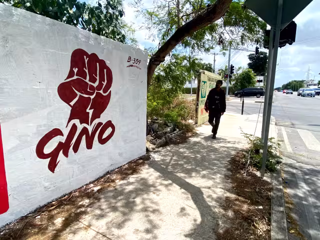 Las pintas en Cancún y Playa del Carmen se perciben como proselitismo encubierto