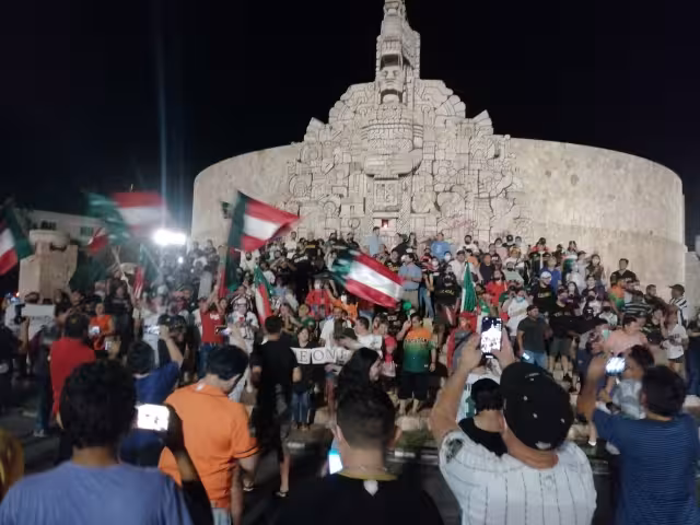 Celebran triunfo de Leones de Yucatán en Mérida: EN VIVO