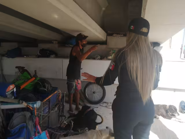 El hombre salió de Progreso debido a la intimidación de los policías