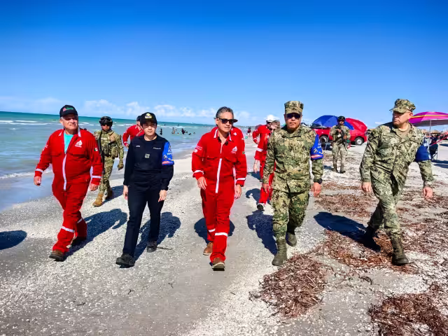 PEMEX mantiene operativo permanente de vigilancia en el Golfo de México.