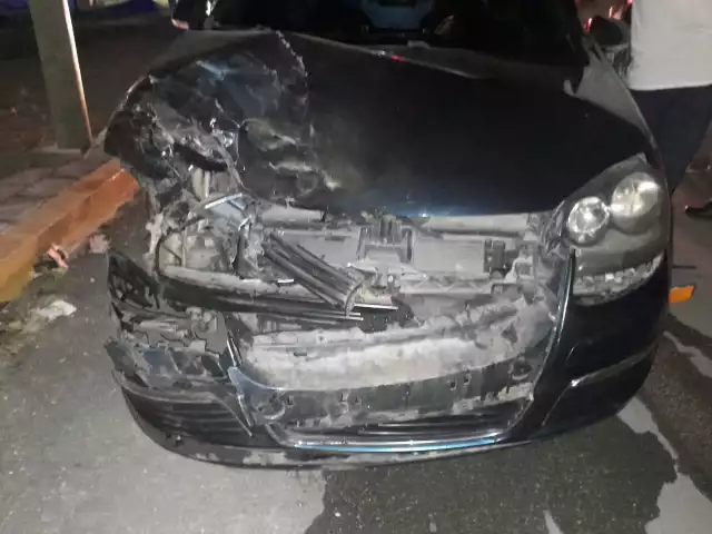 Los vehículos involucrados fueron remolcados al corralón municipal