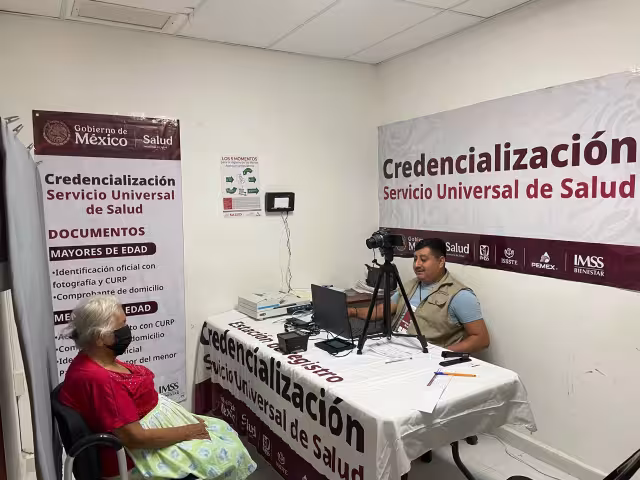 Operan 23 módulos para registrar a adultos mayores y personas con discapacidad al Servicio Universal de Salud.