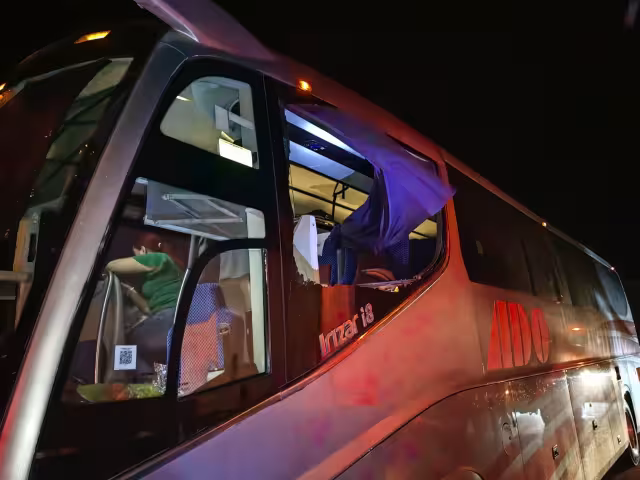 El hecho fue turnado a la Guardia Nacional