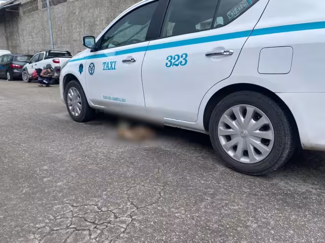 Por ahora se desconoce la situación legal del taxista quien únicamente fue asegurado