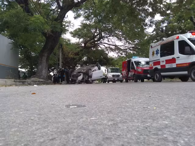 Los menores de edad tuvieron lesiones leves