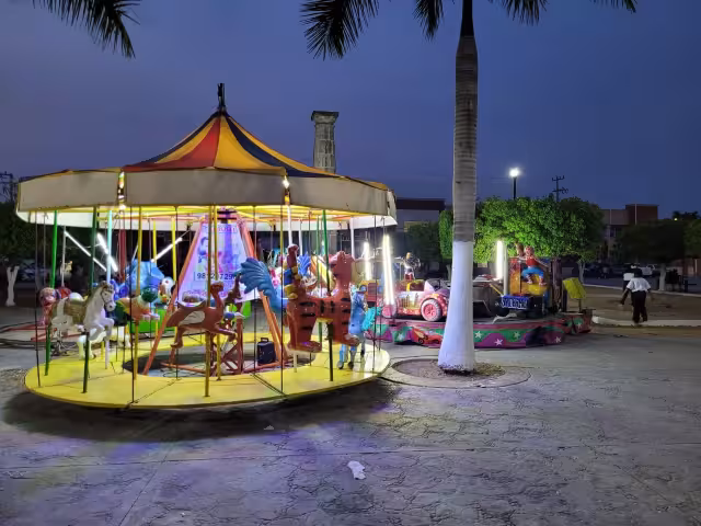 Las atracciones del Parque de Santa Ana estarán aún este fin de semana