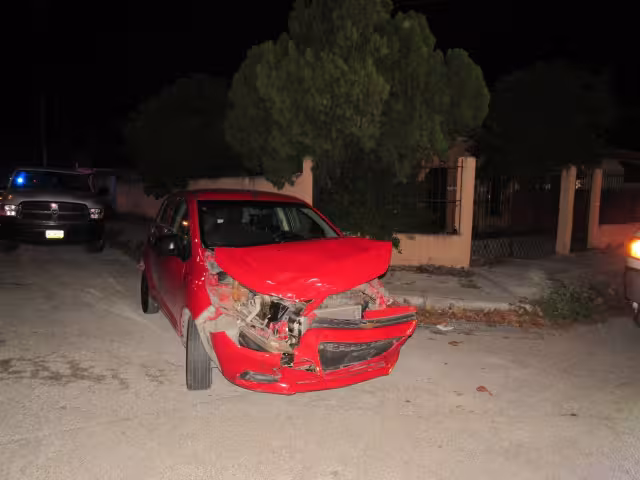 Uno de los autos quedó muy dañado