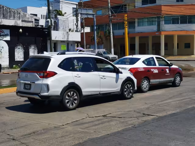 El choque no registró grandes perdidas materiales