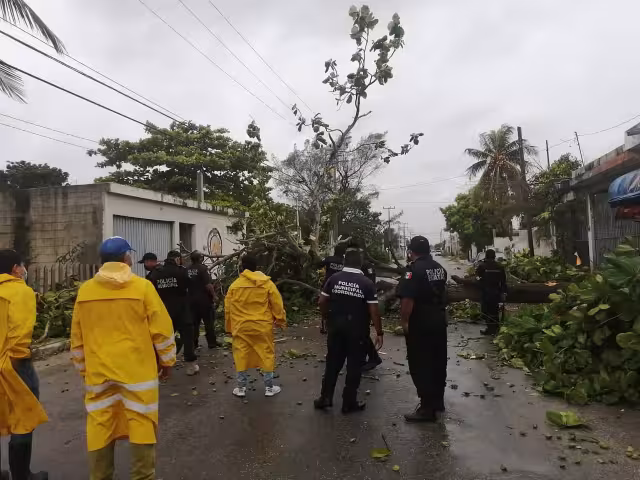 Ante esta situación, algunas familias se negaron asistir a un refugio temporal