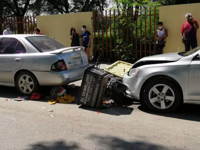 El suceso ocurrió sobre la avenida Nicolás Bravo
