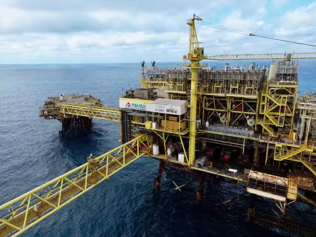 El complejo Cantarell es una de las principales fuentes de contaminación por hidrocarburos en el Golfo de México.