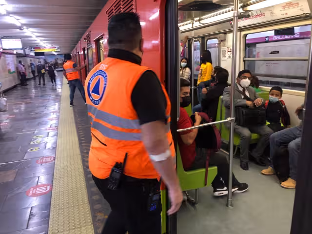 Sismo de CDMX dentro del Metro