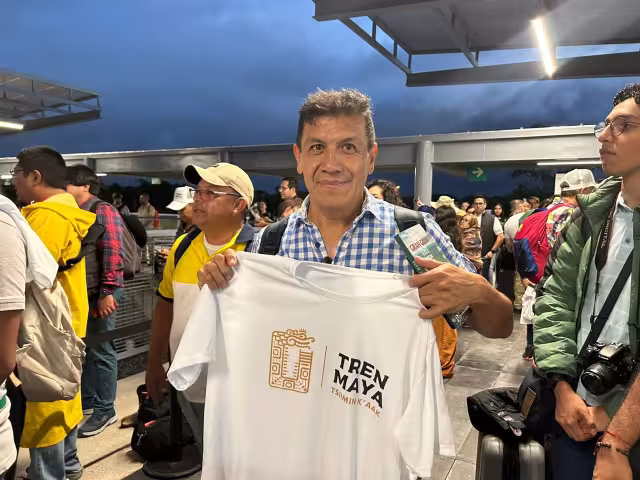 Viviendo en el Cancún desde hace tres años arribó este sábado en punto de las seis de la mañana