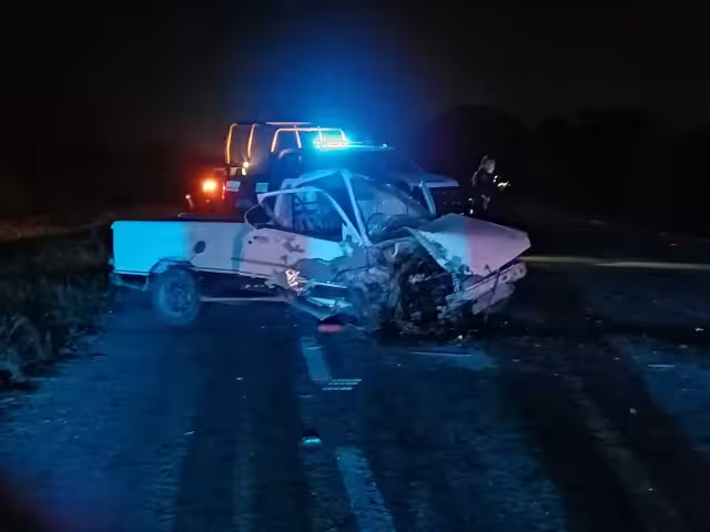 La unidad quedó destrozada y terminó en pérdida total