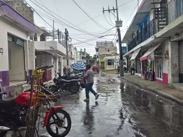 Alertan por lluvias intensas en Campeche por influencia de “Cristina”