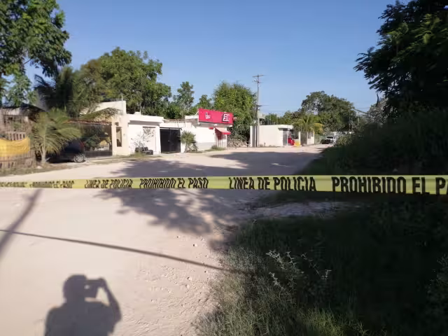 El cuerpo fue arrojado en pedazos en las calles de El Pedregal de Cancún