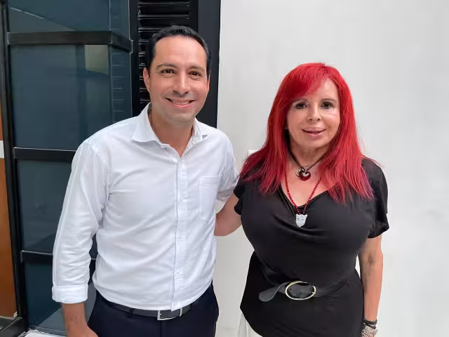Mauricio Vila y Layda Sansores sostuvieron una reunión en Yucatán de la cual no se informaron los temas tratados