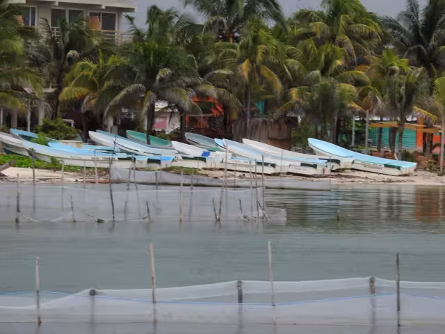 El puerto de la zona fue cerrado a la navegación por el fenómeno natural Foto: Miguel Ángel Fernández