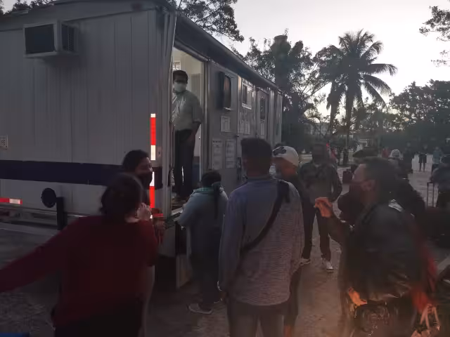 Este módulo se activó para iniciar la aplicación de pruebas rápidas a turistas.