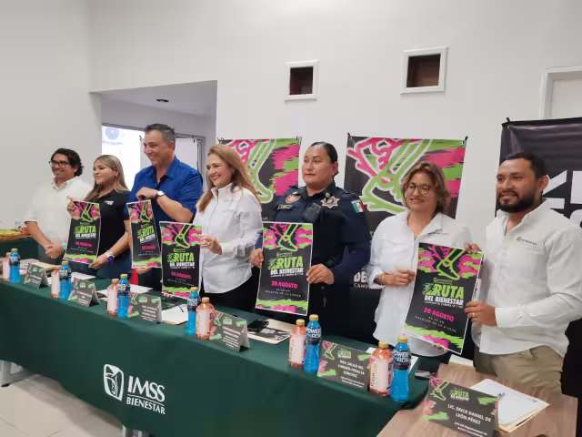 IMSS-Bienestar realizará la segunda edición de la Ruta del Bienestar.