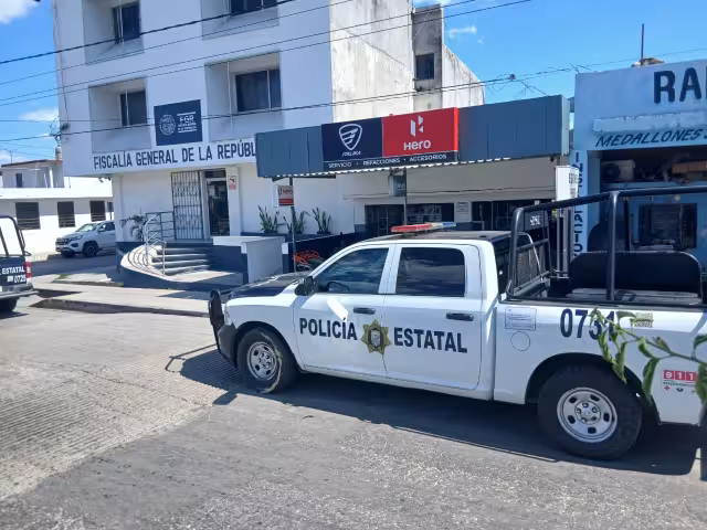 Los detenidos fueron trasladados a la FGR en Escárcega.