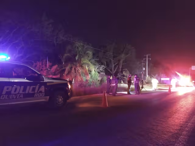 El lugar se encuentra acordonado por elementos policiacos