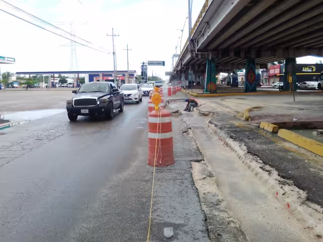 La compañía Gas Natural del Noroeste es la encargada de las labores del gasoducto en Playa del Carmen, que aún no terminan