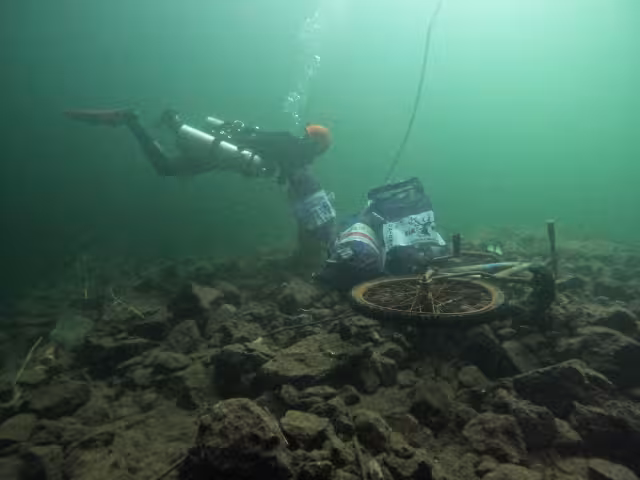 Bicicletas fueron halladas en cenotes de Yucatán