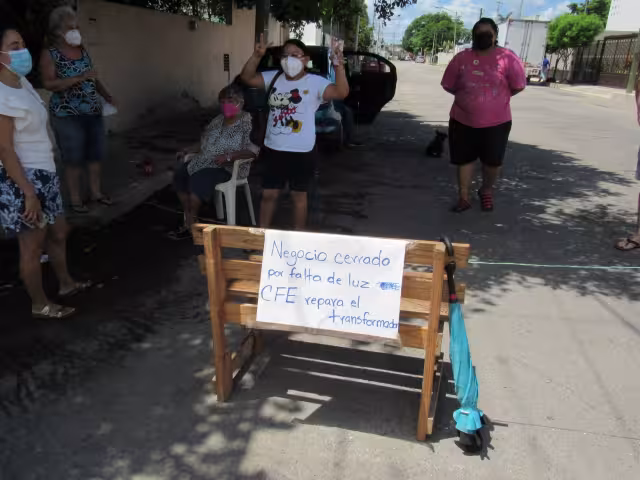 Aseguran que sus víveres se han echado a perder ante las altas temperaturas