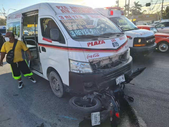 Así terminaron las unidades implicadas