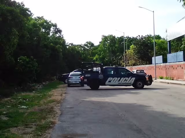 La Policía Municipal dio aviso a la Fiscalía General de Quintana Roo sobre los restos humanos hallados en Playa del Carmen