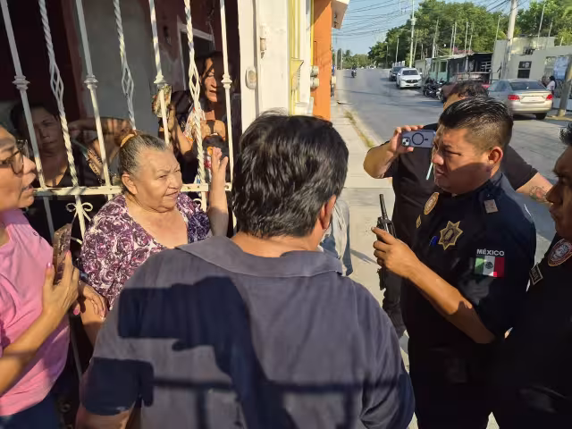Una disputa familiar por una vivienda terminó en golpes y movilización policiaca en la colonia Manigua.