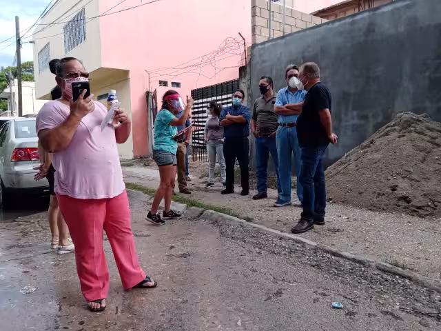 La obra no cuenta con permisos escritos y sólo apalabrados  Foto: Agustín Ferrer