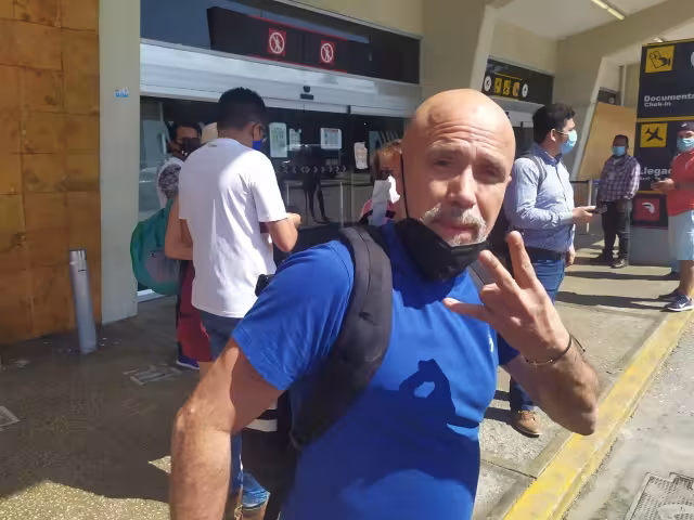 El comediante llegó de visita a Ciudad del Carmen