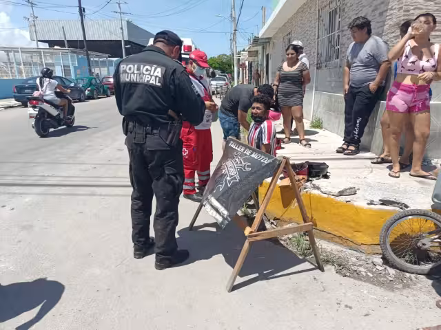 Los dos hombres solamente resultaron con algunas heridas leves