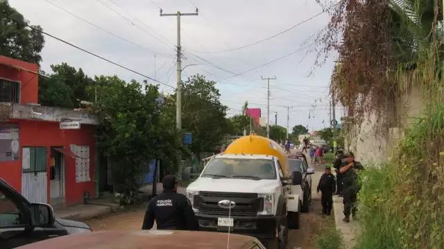 Paramédicos trasladaron de emergencia a los dos lesionados
