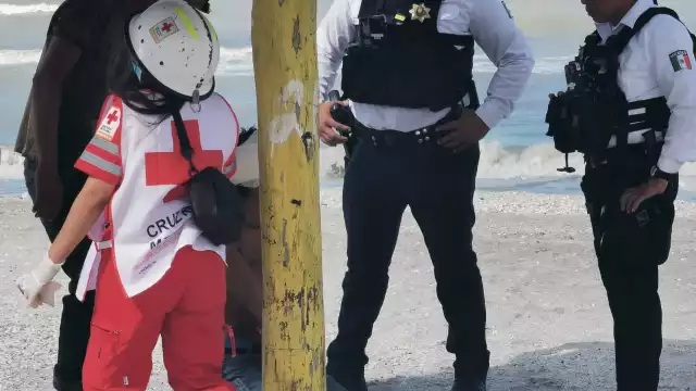 Un de los jóvenes resultó herido en la cabeza