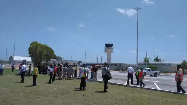 En el Simulacro Nacional participaron  las dependencias, organismos y empresas privadas que se sumaron