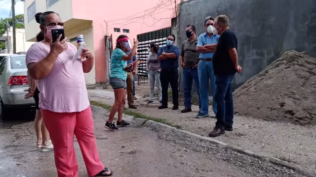 La obra no cuenta con permisos escritos y sólo apalabrados  Foto: Agustín Ferrer