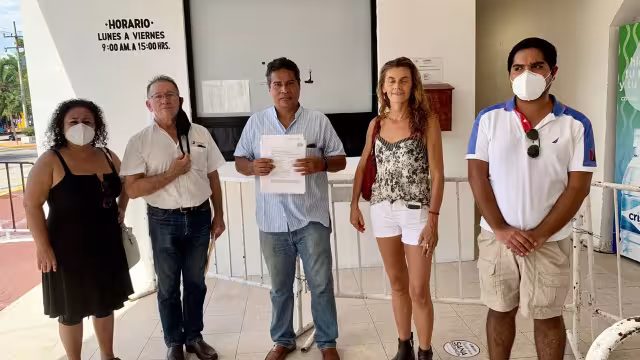 El cierre de la avenida 10 forma parte del Programa programa “Downtown Playa del Carmen". Foto: Víctor Rodríguez