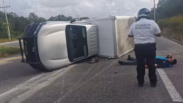 Las autoridades llegaron al lugar de los hechos