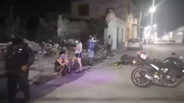 El auto de los turistas había sido rentado