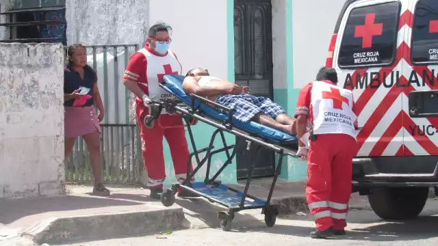 El hombre llevaba más de una hora con la herida que no dejaba de sangrar