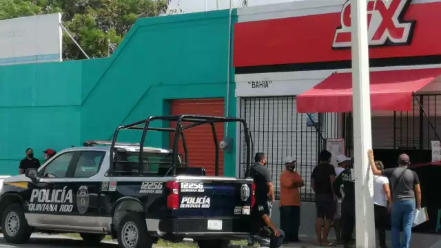 Los trabajadores se dieron cuenta al momento de que llegaron al sitio para iniciar sus actividades