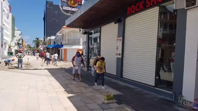 Se estima que en Playa del Carmen se han perdido de 4 mil a 5 mil empleos Foto: Víctor Rodríguez