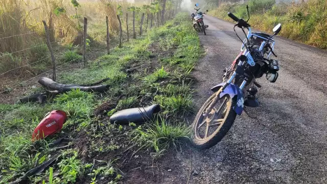 El motociclista fue trasladado al hospital San Carlos de Tizimín